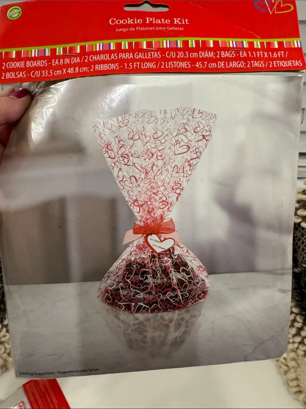 Wilton cookie plate